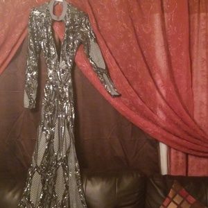 Beautiful prom gown.